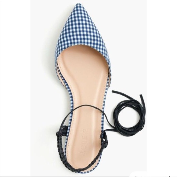 J. Crew Shoes - J.Crew ankle wrap flats